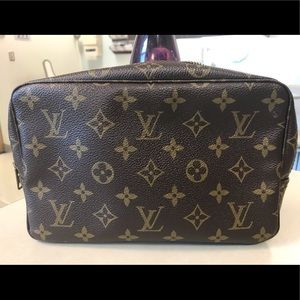 Authentic LV make up pouch